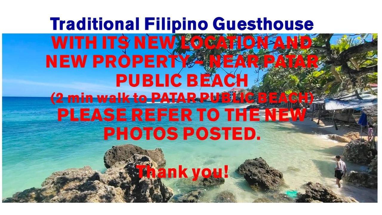 Traditional Private Guesthouse In Patar Beach Bolinao Exterior photo
